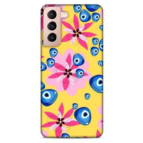 Lopard Samsung Galaxy S21 Uyumlu Kılıf Nazarium (20) Koruyucu Kılıf