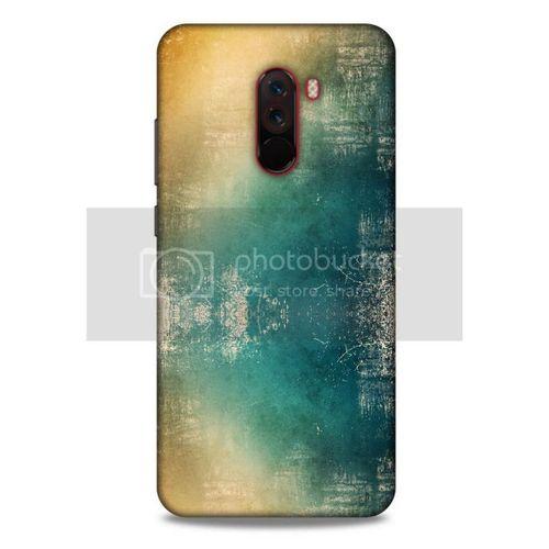 Paslı Renkler Yeşil Sarı Oppo Realmi 5 Pro Kılıf
