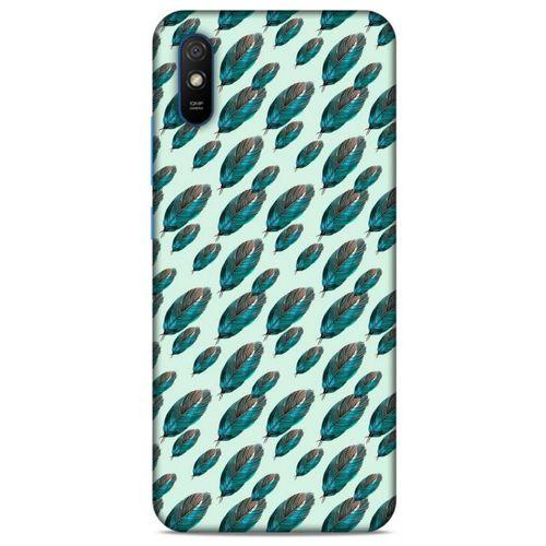 Xiaomi Redmi 9A Kılıf Desenli Özel Seri Tüyler (50) Shockproof Kılıf