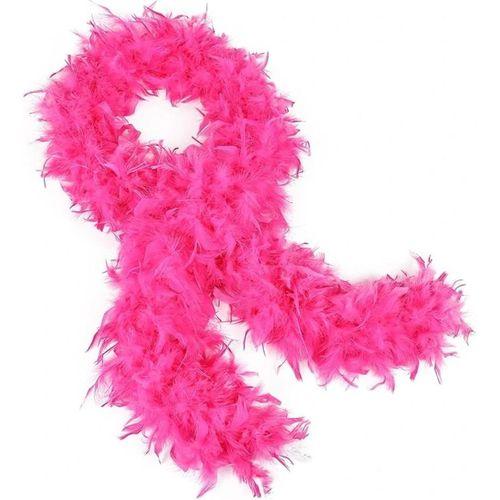 Nessiworld Fuşya Renk Kabarık Kalın Otriş Boa Tüy 6 cm Genişlik 180-200 cm Uzunluk