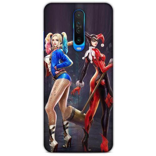 Xiaomi Redmi K30 5G Uyumlu Kılıf Harley Quinn (19) Kılıfları Kestane