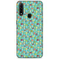 Frutix Mantar 01 Oppo A31 Kılıf Desenli Silikon