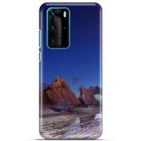 Lopard Huawei P40 Pro Uyumlu Kılıf Gece'S (14) Lansman Kılıf Parliement Mavi