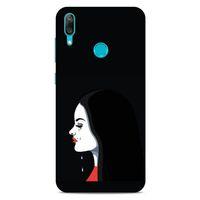 Huawei Y7 2019 Kılıf Depresyon (29) Arka Koruma Kılıfı Pembe
