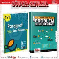Endemik TYT Paragraf ve AKM Problemler Soru Bankası Seti 2 Kitap