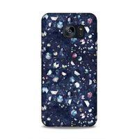 Samsung Galaxy S7 Edge Uyumlu Kılıf Utopia (36) Glitter Kılıf Kahverengi