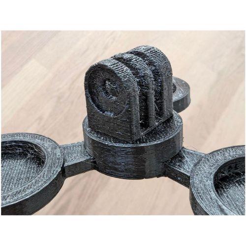 GoPro Magnet 25x3 Montaj 3D Baskı (Bu ürün Sadece Plastik parçadır - Almadan Önce Soru Sorabilirsiniz)