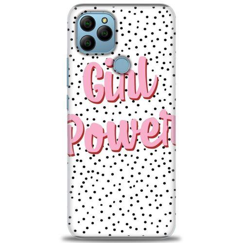 General Mobile GM 21 Kılıf HD Baskılı Kılıf - Girl Power + Tam Ekran Koruyucu