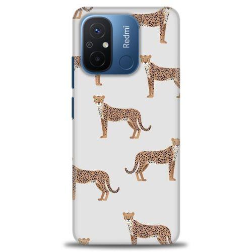 Xiaomi Redmi 12C Kılıf HD Baskılı Kılıf - Kedii + Tam Ekran Koruyucu