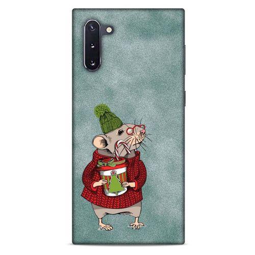 Animax Bereli Fare Samsung Galaxy Note 10 Kılıf Desenli Silikon