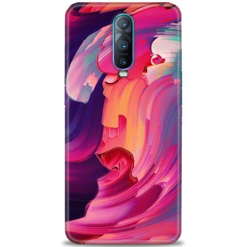 Oppo RX17 Pro Kılıf HD Baskılı Kılıf - Renkler + Tam Ekran Koruyucu