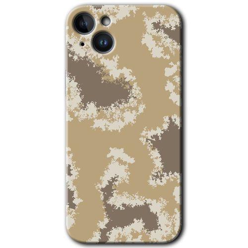 Potkal Hediye Fabrikası iPhone 14 Kılıf HD Desen Baskılı Arka Kapak - Kamuflaj 33