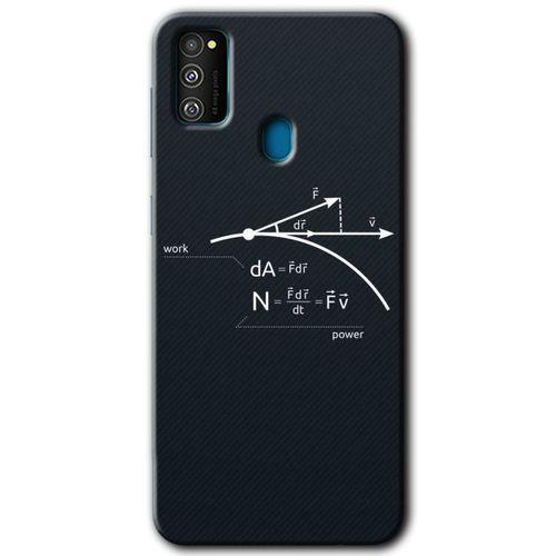 Potkal Hediye Fabrikası Samsung Galaxy M21 Kılıf HD Desen Baskılı Arka Kapak - Work Formül