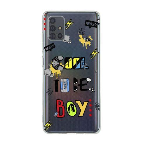 Samsung A71 Cool It Be Boy Premium Şeffaf Silikon Kılıf