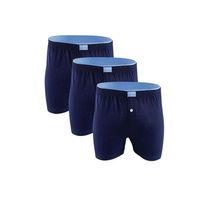 Huma One Erkek  Havlu Bel Düz Boxer 2174 3 Adet