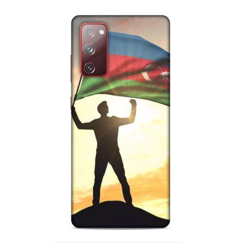 Samsung Galaxy S20 Fe Uyumlu Kılıf Azarbaijan (3) Kapak Azerbaycan Bayrak
