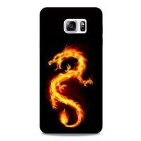 Samsung Galaxy Note 5 Kılıf Dragons (26) Tpu Silikon Kılıf Tatoo Ateş Ejderhası