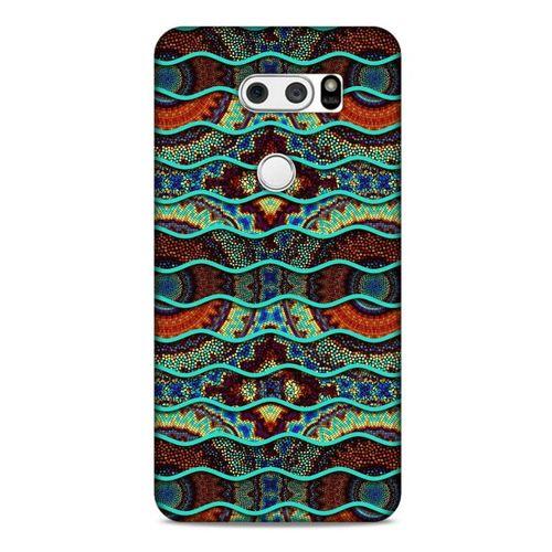 LG K40S Kılıf Baskılı Özel Seri Taşlı (38) Neo Hybrid Kılıf