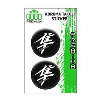 BMW Bmw Hayabusa Koruma Takozu 4X4 İkili Damla Sticker