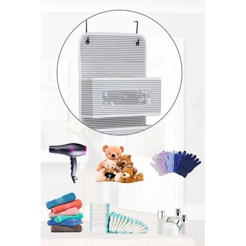 6 Katlı Kapı Arkası Düzenleyici Raf Bebek Eşyası Çocuk Odası Banyo Organizer