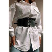 Deri Korse Kemer, Şık Deri Harness Kemer - Brf1127