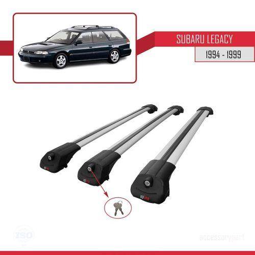Subaru Legacy 1994-1999 Arası ile uyumlu ACE-1 Ara Atkı Tavan Barı GRİ 3 ADET BAR