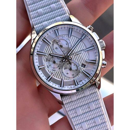 Lee Cooper Silikon Kordon İç Fonksiyonları Aktif 5 Atm Suya Dayanıklı Erkek Kol Saati ELC.08183.366