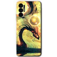 Tecno Pova 3 Kılıf HD Desen Baskılı Arka Kapak - Digital Dragon