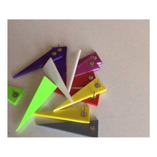 Küpe Uzun Üçgen Kolye (Bu ürün Sadece Plastik parçadır - Almadan Önce Soru Sorabilirsiniz)