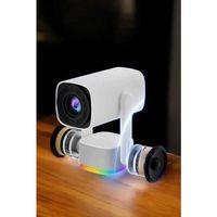 Şarjlı Projeksiyon Oyun Sinema Projektörü 4k Hd Görüntü Kaliteli