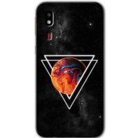 Potkal Hediye Fabrikası Samsung Galaxy A2 Core Kılıf HD Desen Baskılı Arka Kapak - Kızıl Gezegen