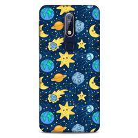 Spacex (6) Tema Silikon Kılıf Nokia 7.1 Kılıf