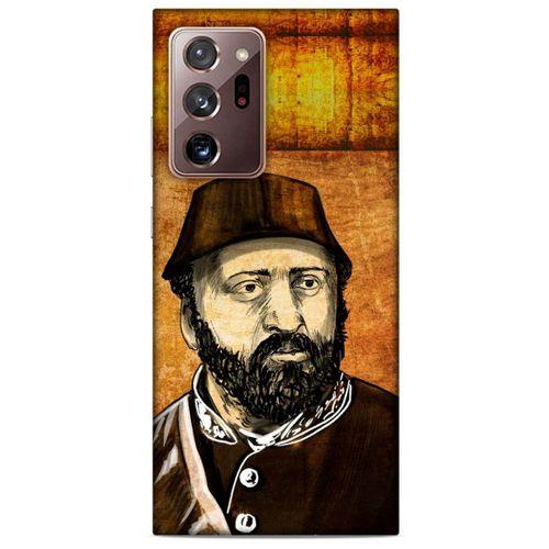 Samsung Galaxy Note 20 Ultra Uyumlu Kılıf Ottoman (50) Shockproof Kılıf Abdülaziz