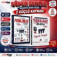 Orijinal Mikro TYT Problemler ve Paragraf Soru Bankası Seti 2 Kitap