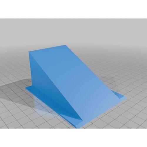 3D baskı Bambu Lab P1S mıknatıslı atık yönlendirme aparatı