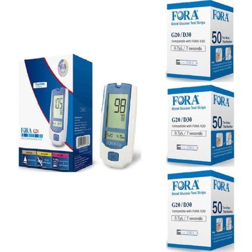 Fora Kan Şekeri Ölçümcihazı + 3 Kutu (150 Ölçüm) Ölçümstribi
