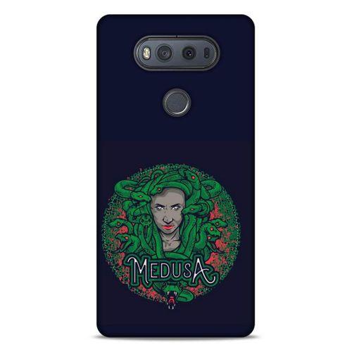 Lopard LG K61 Uyumlu Kılıf Tattoo's (3) Kapak Medusa Dövmesi