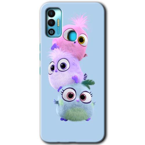 Tecno Spark 7T Kılıf HD Desen Baskılı Arka Kapak - Puffy