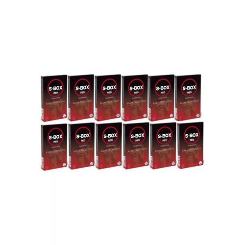 12 Adet Kabartmalı Prezervatif Seti 12x12 Condom Set