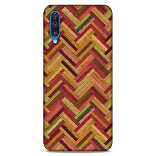 Lopard Samsung Galaxy A30s Uyumlu Kılıf Wood'X (40) Fit Silikon Kılıf Desenli