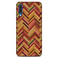 Lopard Samsung Galaxy A30s Uyumlu Kılıf Wood'X (40) Fit Silikon Kılıf Desenli