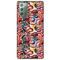 Samsung Galaxy Note 20 Kılıf Pastel Renkler (34) Slim Armor Kılıf Karışık Renkli
