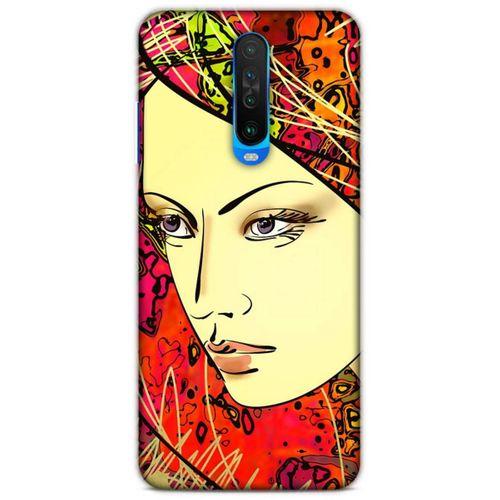 Lopard Xiaomi Redmi K30 Uyumlu Kılıf Sürreal Yüzler ♀ (31) TPU Kılıf Baskılı