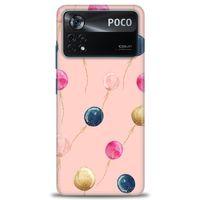 Xiaomi Poco X4 Pro 5G Kılıf HD Baskılı Kılıf - Uçan Balonlar + Tam Ekran Koruyucu