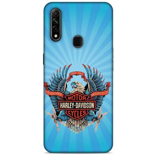 Oppo A31 Uyumlu Kılıf Motorsiklet (1) Kılıfı Harley Davidson