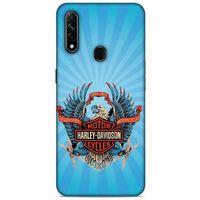 Oppo A31 Uyumlu Kılıf Motorsiklet (1) Kılıfı Harley Davidson