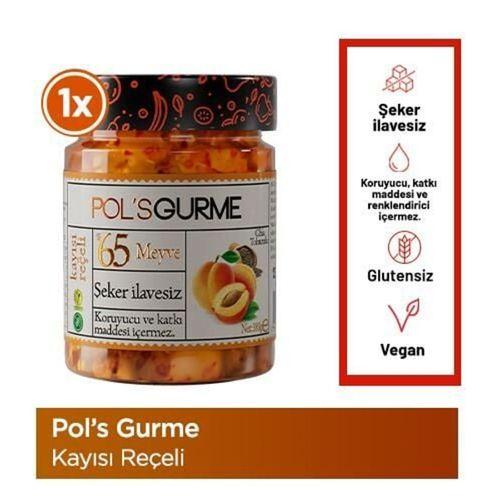 Pol's Pol’s Gurme Chia Tohumlu Şekersiz Kayısı Reçeli 380 Gr
