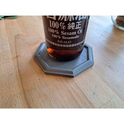 İstiflenebilir Bardak Altlığı Seti – 3D Baskı Mutfak Aksesuarı (Bu ürün Sadece Plastik parçadır - Almadan Önce Soru Sorabilirsiniz)