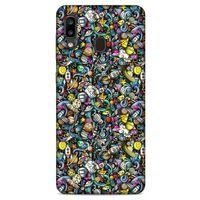 Graffitix (48) Desenli Silikon Kapak Samsung Galaxy A20 Kılıf
