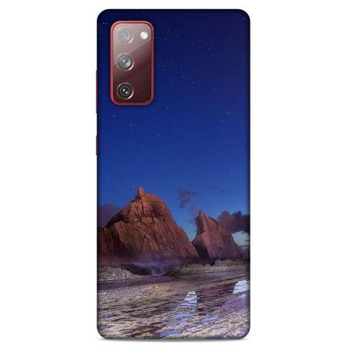 Lopard Samsung Galaxy S20 Fe Uyumlu Kılıf Gece'S (14) Lansman Kılıf Parliement Mavi